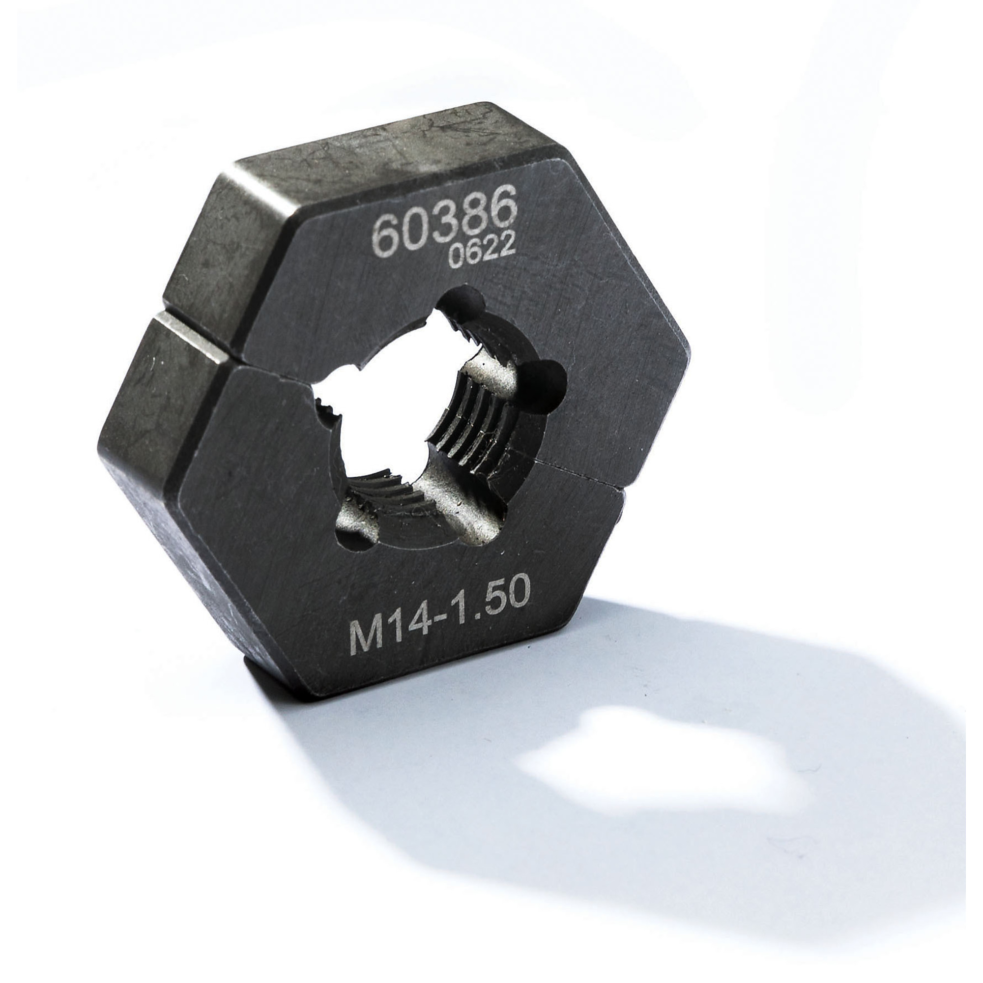 STEELMAN M14-1.50 Metric Split Die Thread Chaser, Model# 60386